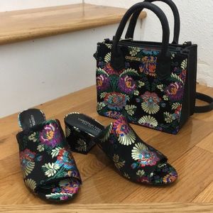 Christian Siriano Slides and Bag